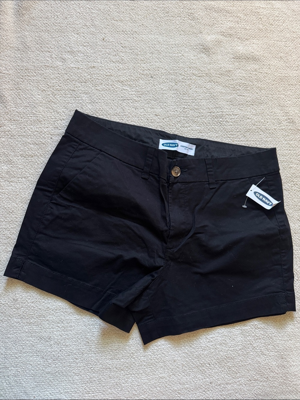 Old Navy Black Women's Chino Shorts